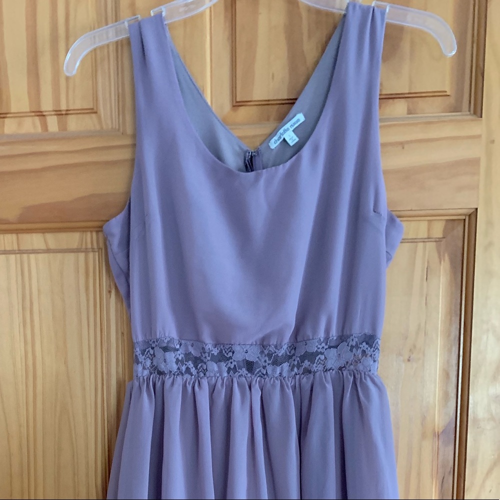Lavender High to Low Dress